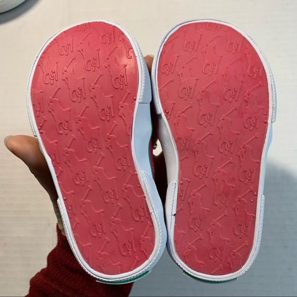 POLO Ralph Lauren fuchsia toddler shoes NIB - Picture 5 of 11